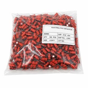 47µF 63V Electrolytic Capacitor (pack of 100)