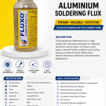 Fluxo Aluminium Soldering Flux 100gm | Premium Liquid Flux
