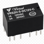 Virtual VRS2H-S-DC12V-C 12V DC Relay | 8 Pin Signal Relay