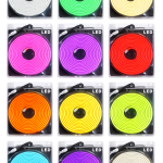12V Neon Flexible LED Strip Light 5 Meter (Purple)