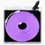 12V Neon Flexible LED Strip Light 5 Meter (Purple)