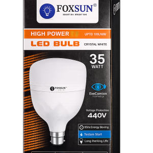 Foxsun 35W LED Bulb Crystal White B22 | High Brightness LED Lamp