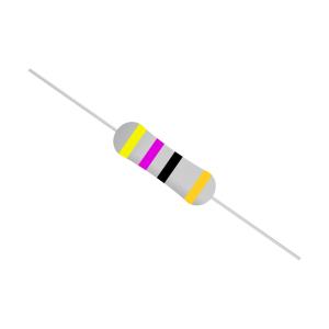 47 Ohm 1 watt resistor (Pack of 1000)