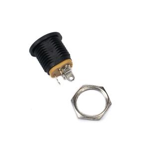 Female DC Power Jack Socket 2.1 x 5.5mm Panel Mount (Pack of 100)