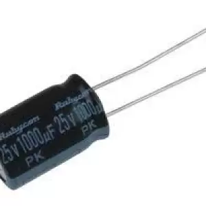 1000uF 25V Electrolytic Capacitor - (Pack of 10)